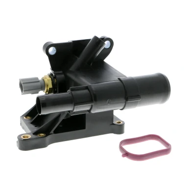 Abbildung von VEMO V25 99 1757 Thermostatgehäuse mit Dichtung Sensor Original Qualität FORD: Focus 2 Kombi, FIESTA 5, 6