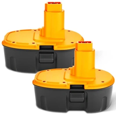 Abbildung von 2X DC9096 FUNMALL18V 3.6Ah NI MH Ersatzakku Werkzeug Akku für Dewalt DE9039 DE9095 DE9096 DE9098 DE9503 DW9095 DW9096 DW9098