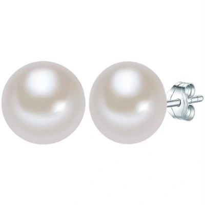 Abbildung von Valero Pearls Perlenohrringe silber, aus Süßwasser Zuchtperlen