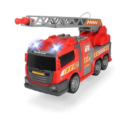 Abbildung von Dickie Toys Spielzeug Feuerwehr Fire Fighter Feuerwehrauto, mit Wasserspritze