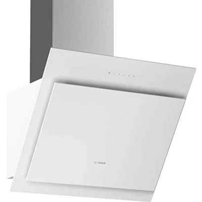 Abbildung von Bosch DWK67CM20 Serie 4 Schrägesse, 60 cm breit, Um &amp; Abluft, Made in Germany, LED Beleuchtung gleichmäßige Ausleuchtung, DirectSelect intuitive Bedienung, 3 Leistungs 1 Intensivstufe