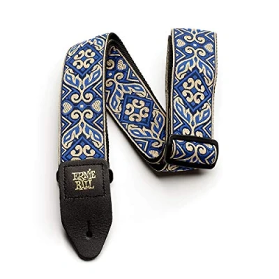 Abbildung von Ernie Ball Jacquard Gitarrengurt Tribal Blue