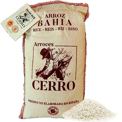 Abbildung von 1 kg. Bahia Paella Reis D. O. Valencia Arroz Redondo Paellareis, der weiße aus Spanien Perfekt für mediterrane Gerichte