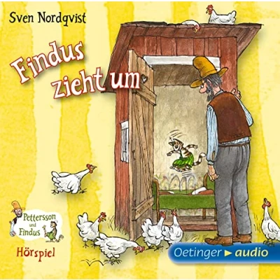 Abbildung von Pettersson und Findus. Findus zieht um: CD Standard Audio Format, Hörspiel