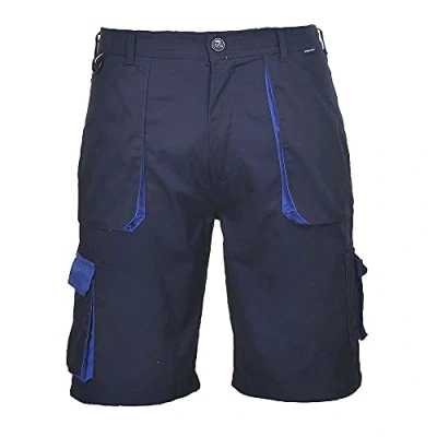 Abbildung von Portwest Texo Kontrast Shorts, Größe: S, Farbe: Marine, TX14NARS