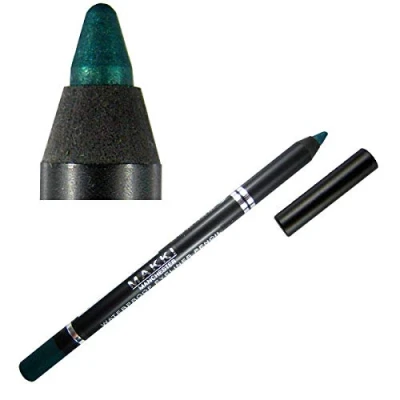 Abbildung von Makki Wasserfester Eyeliner leicht gleitender langem Halt 09 Metallisch Grün