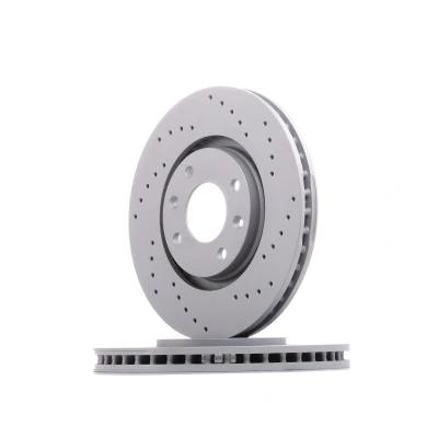Abbildung von ZIMMERMANN SPORT COAT Z 440.3106.52 Bremsscheibe 283 26 6/4 4 108 außenbelüftet, gelocht beschichtet PEUGEOT: 307 CC, 206 Schrägheck, 2008 Kombi