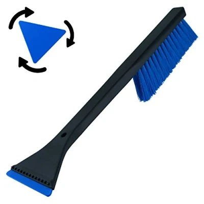 Abbildung von L &amp; P Car Design Eiskratzer Auto 1 Stück Schneebürste und Eisschaber 36,5 cm Acryl Klinge Blau Original Murska