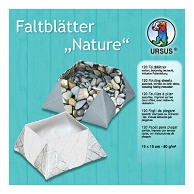 Abbildung von Ludwig Bähr Faltblätter Nature 80g/qm 15x15cm VE=120 Blatt 10 Motive