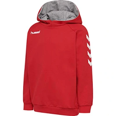 Abbildung von Hummel Hmlgo Kapuzenpullover für Kinder, Größe: 116, True red