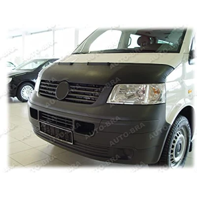 Abbildung von AB 00250 Auto Bra kompatibel mit VW Volkswagen T5 Bj. 2003 2009 Transporter Multivan Caravelle California Haubenbra Steinschlagschutz Tuning Bonnet