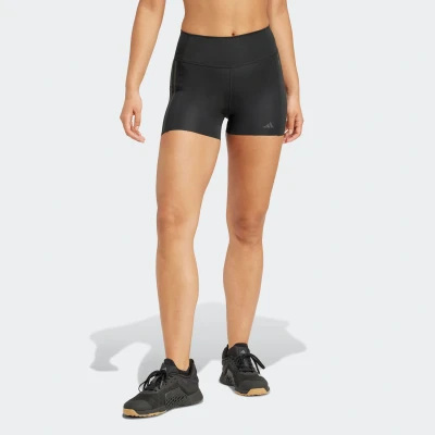 Abbildung von adidas Performance Optime RAW CUT HEM Tights, Damen, Größe: Large, Black