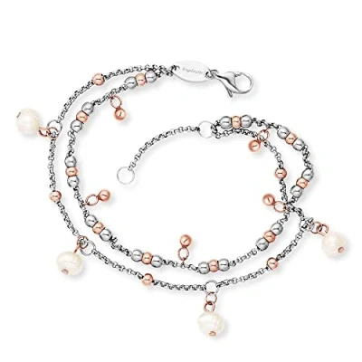Abbildung von Engelsrufer Fußkette BOHO PEARL Bicolor, ERBS BI, mit Süßwasserzuchtperle