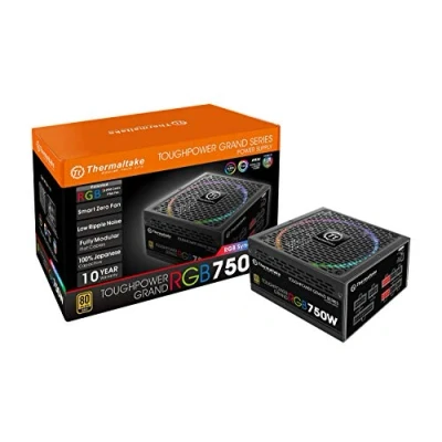 Abbildung von Thermaltake Toughpower Grand RGB 750W Gold (RGB Sync Edition), 750 W, 100 240 V, 900 50 60 Hz, 10 A, Aktiv