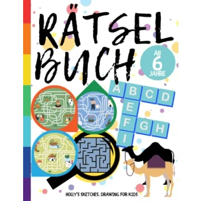 Abbildung von Rätselbuch ab 6 Jahre: Clevere Kinder spielen groß mit Rätselheft: Logical Rätsel, Kreuzworträtsel, Sudoku, Fehlersuche, Labyrinth und mehr! Lernbuch ... Mädchen Jungen der 1. Klasse