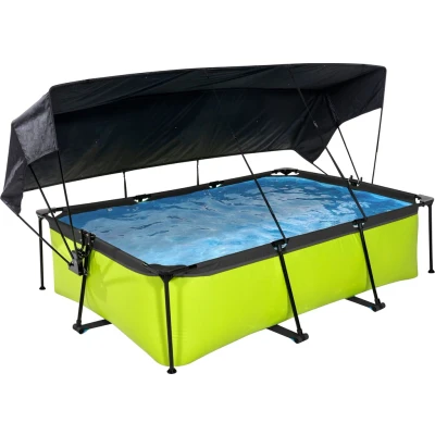 Abbildung von EXIT Pool mit Sonnensegel 220x150cm Lime