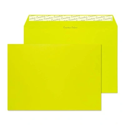Abbildung von Blake Creative Colour 441 Briefumschläge Haftklebung Apfelgrün C4 229 x 324 mm 120g/m² 250 Stück