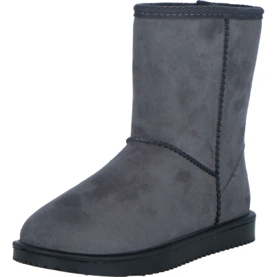 Abbildung von HKM 11126 Allwetterstiefel Davos, Wildlederoptik, Warmes Teddyfutter, Grau, 41