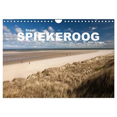 Abbildung von Insel Spiekeroog (Wandkalender 2025 DIN A4 quer), CALVENDO Monatskalender