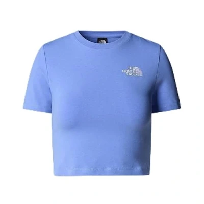 Abbildung von The North Face CROP TEE Tshirt basic, Damen, Größe: Small, Virtual blue