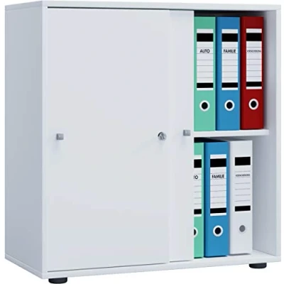 Abbildung von VCM Aktenschrank Büroschrank Schiebetüren Lona 2fach (1 St)
