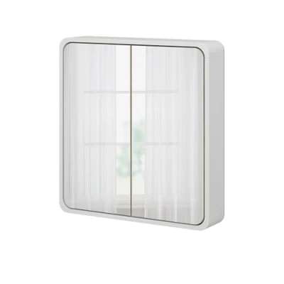 Abbildung von Vicco Badspiegelschrank Arla, Weiß/Eiche, 60 x cm