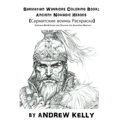 Abbildung von Sarmatian Warriors Coloring Book: Ancient Nomadic Heroes (Сарматские воины Раскраска): Embrace Mindfulness and Discover the ... Knights: Historic Adventures)