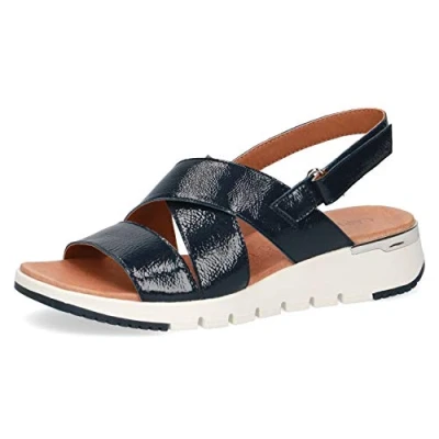 Abbildung von Caprice Keilsandalette navy, Damen, Größe: 37, Navy Schuhe