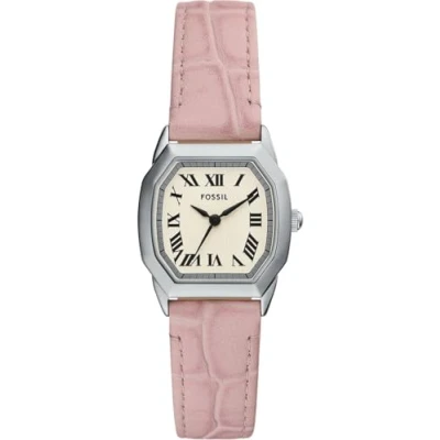 Abbildung von Fossil Traditional Harlow Uhr, Damen, Größe: One Size, Pink