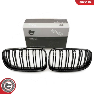 Abbildung von ESEN SKV 66SKV116 Kühlergrill glänzend, schwarz BMW: 3 Cabrio, Coupe