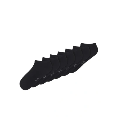 Abbildung von Name it Nknancle 7 PACK Unisex Socken für Kinder, Größe: 37 39, Black
