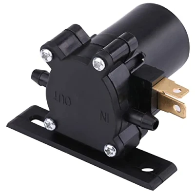 Abbildung von Keenso Waschwasserpumpe, SI A0050 Scheibenwaschpumpe, 12V Universal Waschwasserpumpe Flüssigkeitspumpe für PKW Van Bus LKW