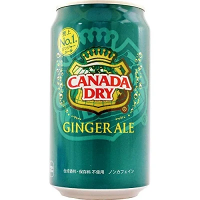 Abbildung von X24 Diese Coca Cola Canada Dry Ginger Ale 350ml Dosen
