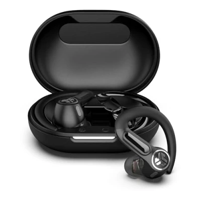 Abbildung von JLab Epic Air Sport 3nd Gen ANC Kopfhörer In Ear, Sportkopfhörer Bluetooth, 68+ Std., Noise Cancelling True Wireless kabellos mit Bügel, IP66 schweißresistent, USB C Ladebox