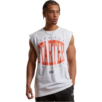 Abbildung von Starter BLACK LABEL Sleeveless Tee White, M