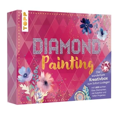 Abbildung von Topp Malvorlage Kreativbox Diamond Painting, 6 Motive
