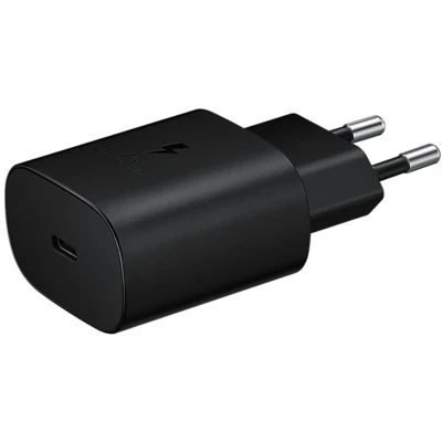 Abbildung von Original Samsung Schnellladegerät Fast Charge Netzteil 25W Schwarz