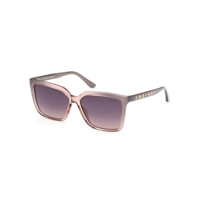 Abbildung von Guess Damen GU00099 20B Gläser SONNENBRILLEN Injiziert Grau Rauch Quadratisch Normal Sfumato