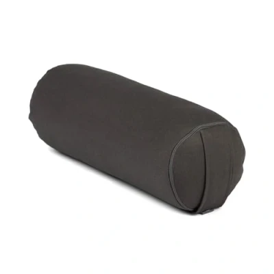 Abbildung von bodhi Yoga BOLSTER MINI ECO (Nackenrolle) Buchweizenschalen anthrazit