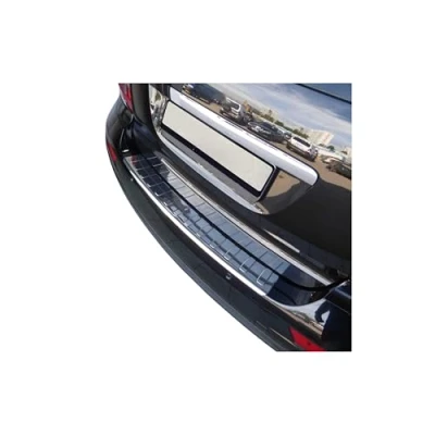 Abbildung von Ladekantenschutz Stoßstangenschutz kompatibel mit Mercedes Klasse M W164 2005 2011 Edelstahl Chrom Glanz 1x