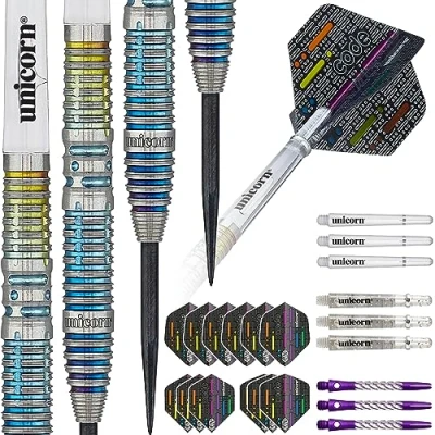 Abbildung von Unicorn Jeffrey de Zwaan Code Players Steel Dart, 23 Gr