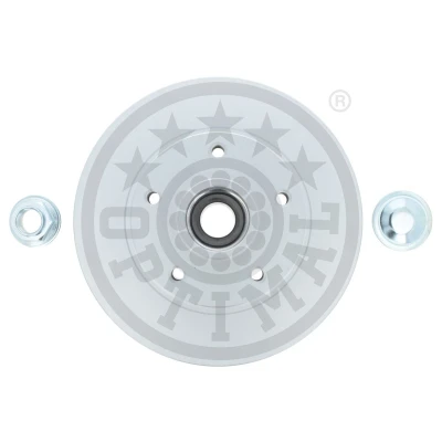 Abbildung von OPTIMAL 702976BS1 Bremsscheibe 274 11 5/5 108 voll beschichtet mit integriertem Radlager, ABS Sensor RENAULT: LAGUNA 2 Grandtour