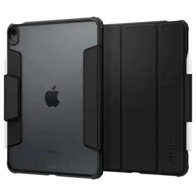 Abbildung von Spigen AirSkin Pro Hülle Kompatibel mit iPad Air 13 Zoll 1.Generation (2024) Case abnehmbarem magnetischem Deckel Schwarz