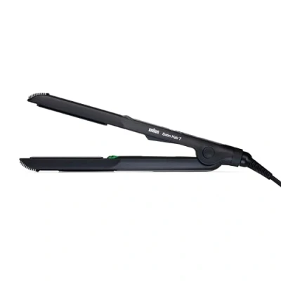 Abbildung von Braun Glätteisen ST 710/ES 2, IONTEC Technologie, Ultimativer Hitzeschutz, Nanoglide Keramikplatten