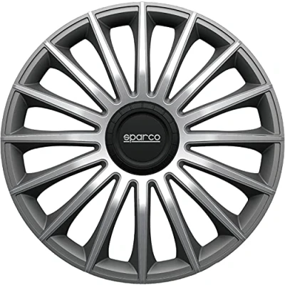 Abbildung von SPARCO Treviso SPC1593GRSV Radblenden 15Zoll grau/silber