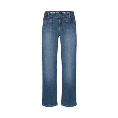 Abbildung von SENSES.THE LABEL Regular fit Jeans, mit ausgestelltem Bein