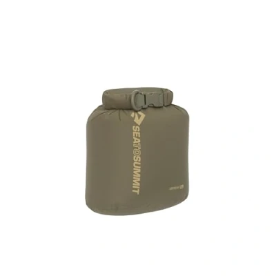 Abbildung von Sea to Summit Lightweight Dry Bag XXS 1.5L wasserdichte Aufbewahrung Rollverschluss Recycling Gewebe Befestigung &amp; D Ring Wandern Paddelsport 14.1 x 10.7 19cm Olive Green 34g