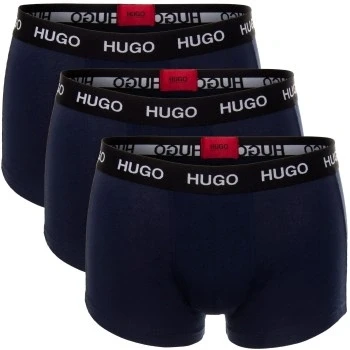 Abbildung von HUGO 3 PACK Panties, Herren, Größe: XL, Navy