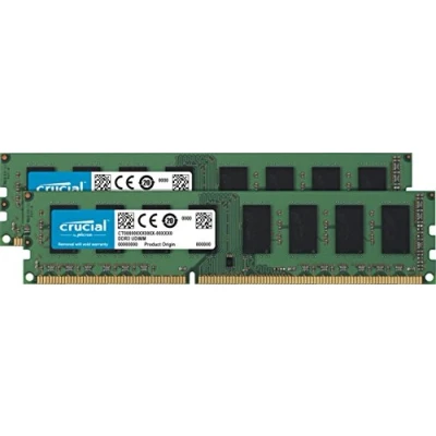 Abbildung von Crucial RAM CT2K51264BD160B 8GB (2x4GB) DDR3 1600 MHz CL11 Desktop Speicher Kit