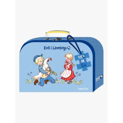 Abbildung von Barbo Toys Michel aus Lönneberga Koffer mit Puzzle 24 Teile